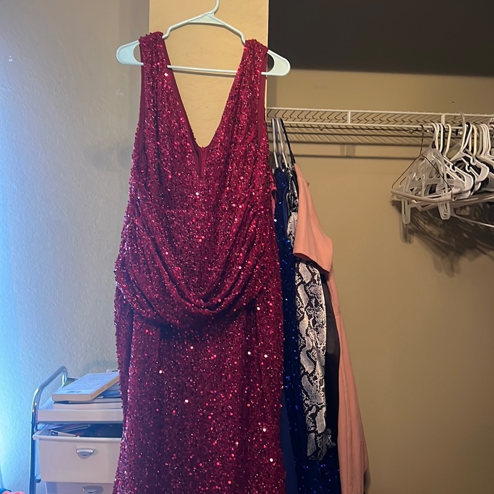 Mermaid style gown